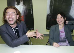 三宅隆太監督・安里麻里監督写真