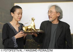 ロカルノ国際映画祭表彰式の模様